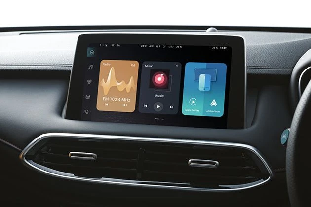 10.1” Colour Touchscreen